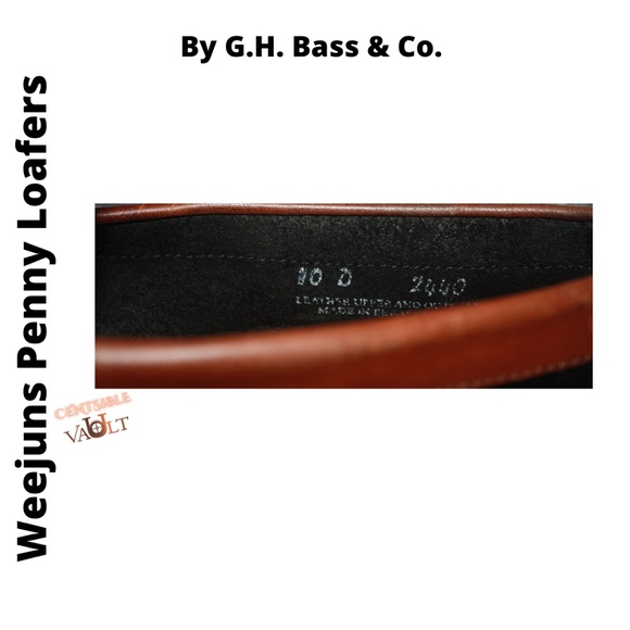 Weejuns Men’s Dress Shoes Size 10D Penny Loafers by G.H. Bass & Co. - Picture 2 of 7